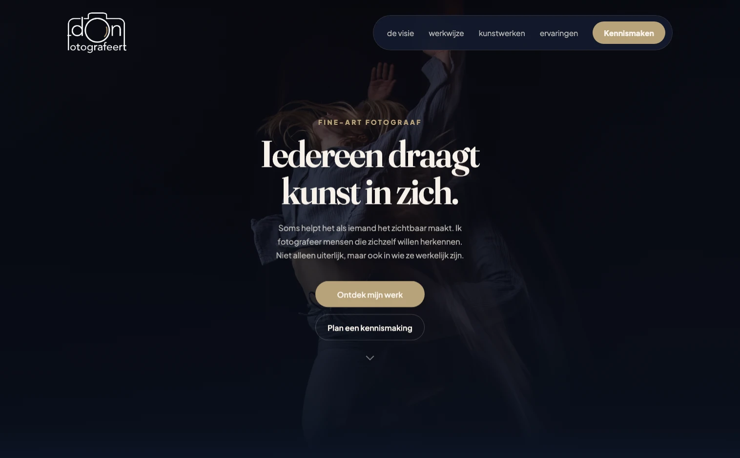 Website van Don Fotografeert